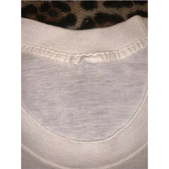 VINTAGE 1970s/1980s THE JAM SPRAY PAINT LOGO UNION JACK T-SHIRT~ SINGLE STITCH - Picture 6 of 7